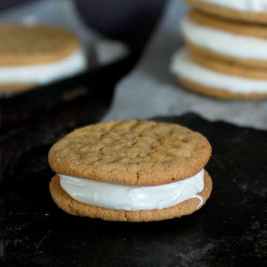 Fluffernutter Cookies