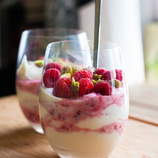 Raspberry and Rosewater Fool