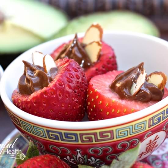 Chocolate Stuffed Strawberries