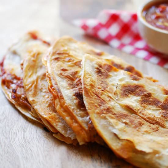 Pizza Quesadilla