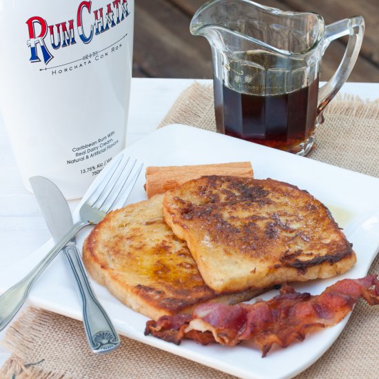 Rum Chata French Toast