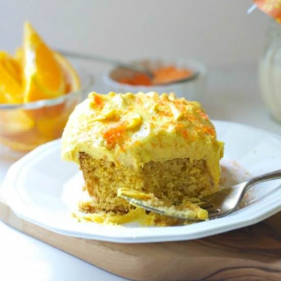 Orange Cream Cake