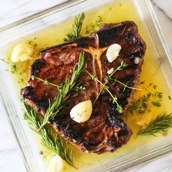 Grilled Dry-Aged Steak