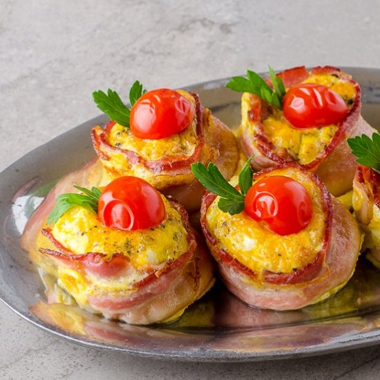 Mini Bacon Frittata