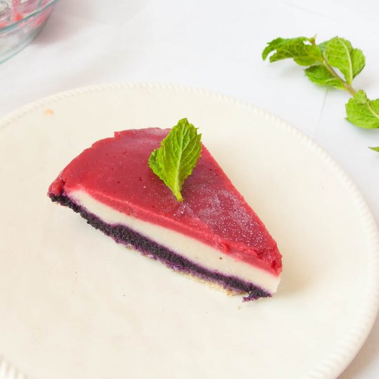 Red Wine Mixed Berry Yogurt Tart