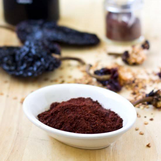 Homemade Ancho Chile Powder