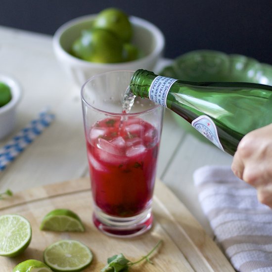 Blackberry Mojitos