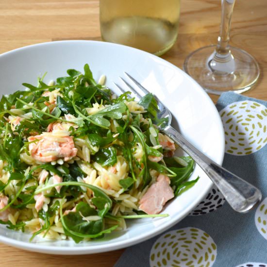 Salmon Orzo Salad