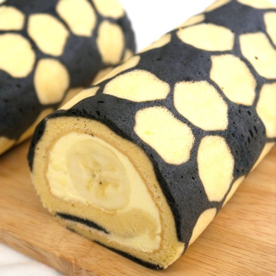 Soccer Banana Cake Roll