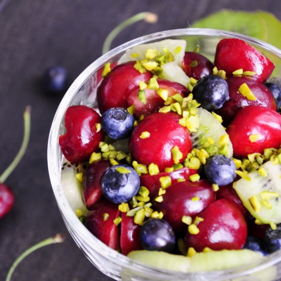 Antioxidant Cherry Fruit Salad