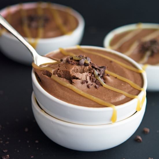 Caramel Chocolate Mousse (Paleo)