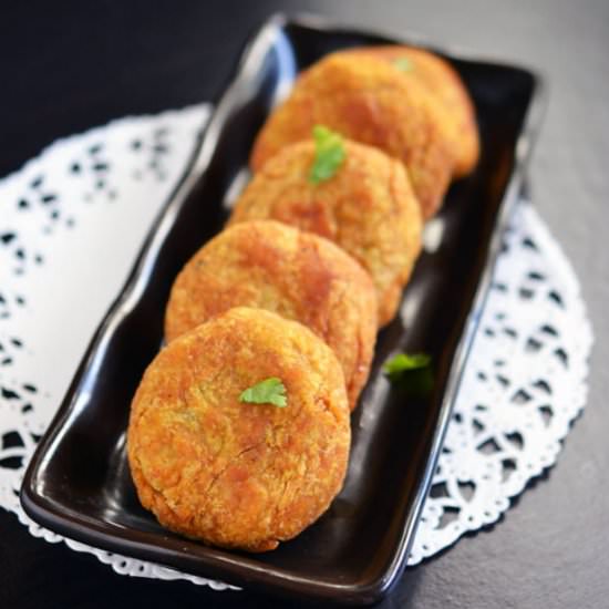 Arbi (Colocassia) Cutlets