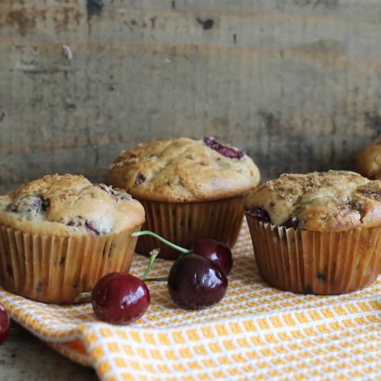 Cherry Chocolate Chip Muffins