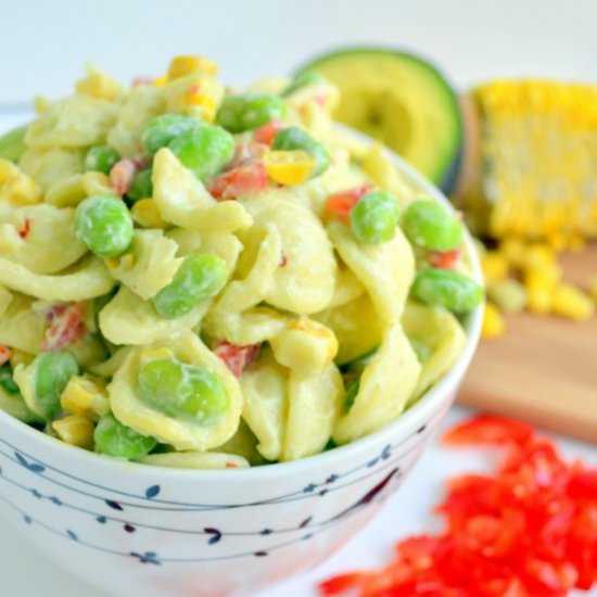 Creamy Healthy Summer Pasta Salad