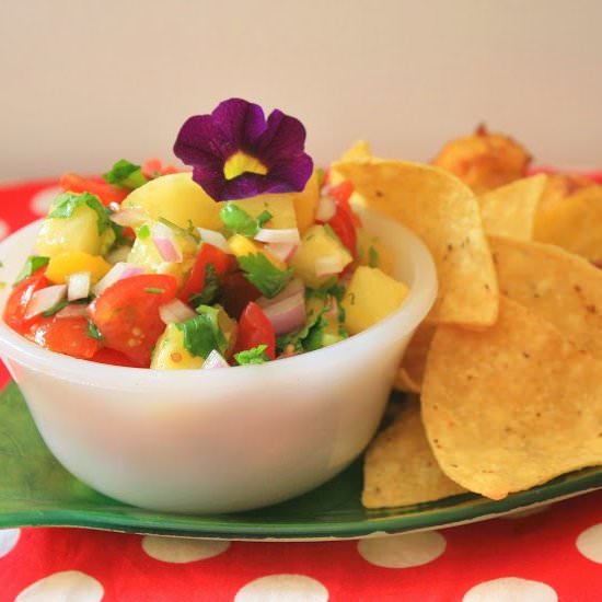 Mango-Pineapple Salsa