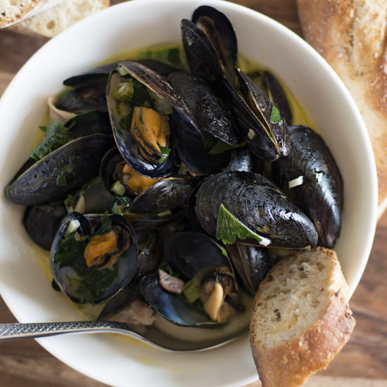 Mussels in Beer