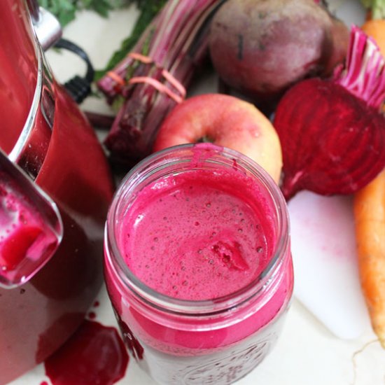 Detox Carrot Apple Beet Juice