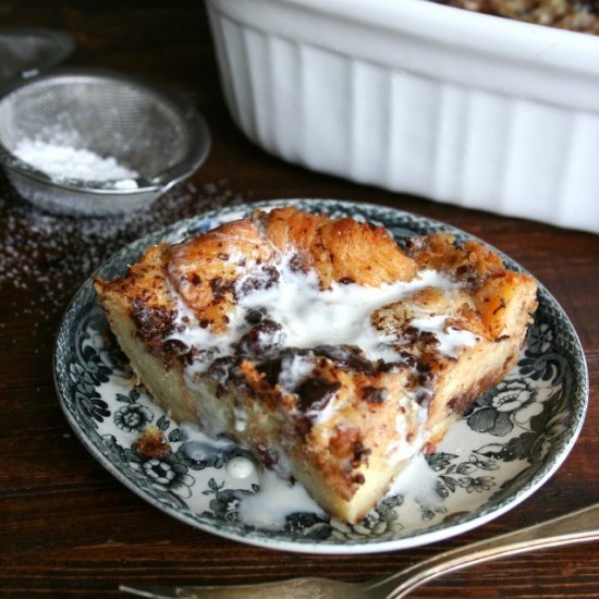 Croissant Bread Pudding