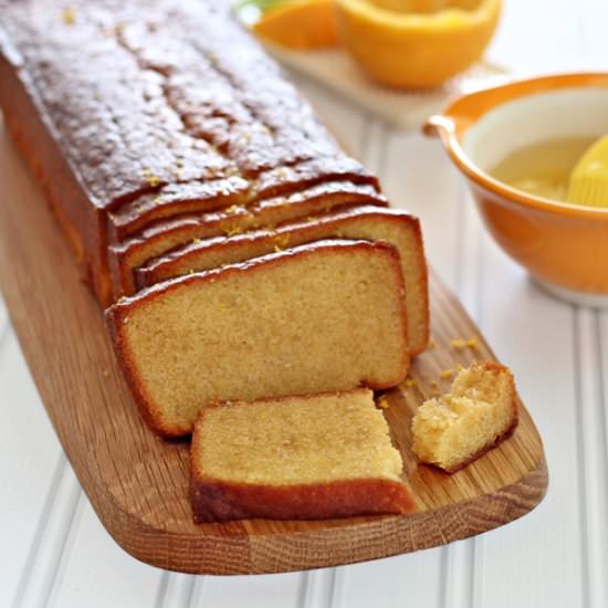 Almond Orange Pound Cake