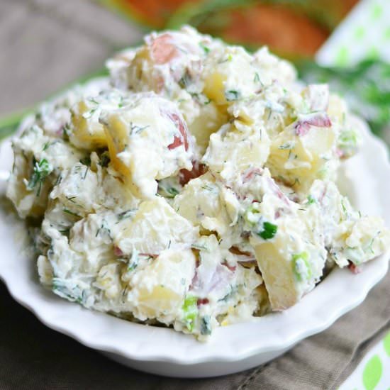 Parmesan Dill Potato Salad