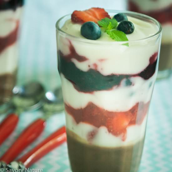 Dairy Free Berry Parfait