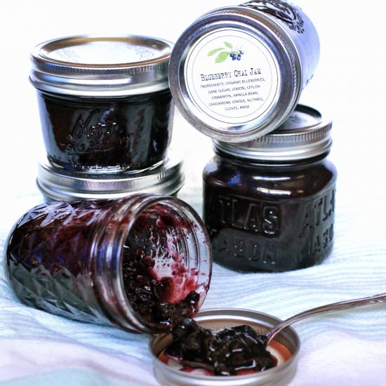 Blueberry Chai Jam