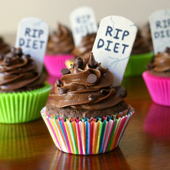 Death by Chocolate Cupcakes