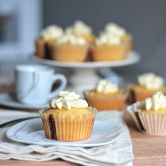 Vanilla Cupcake with Maple