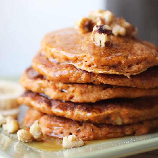 Carrot Cake Pancakes