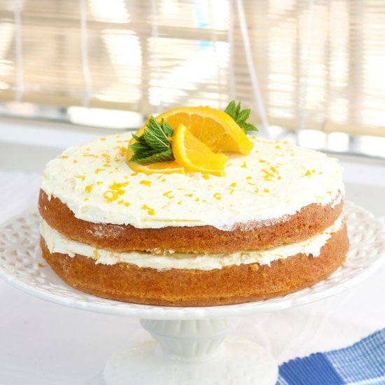 Orange Layer Cake