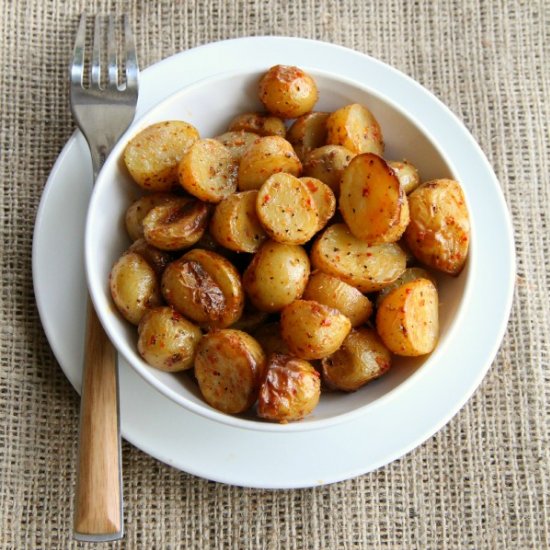 Chile-Roasted Dutch Yellow Potatoes