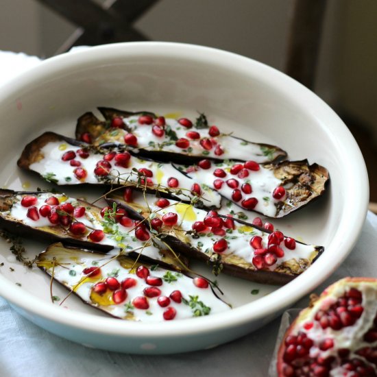 Eggplant with Pomegranate