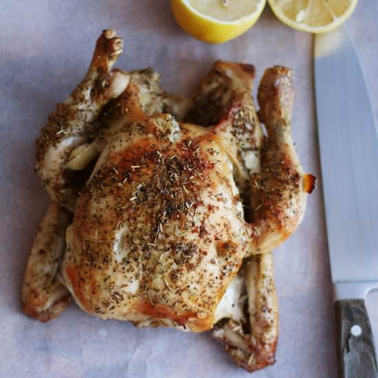 Dutch Oven Roast Chicken