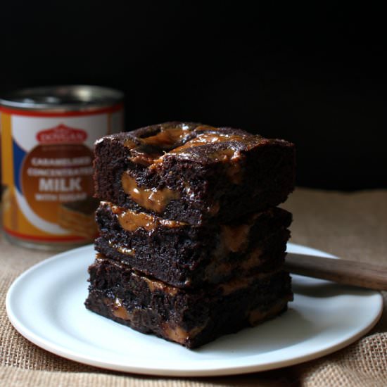 Dulce de Leche Brownies