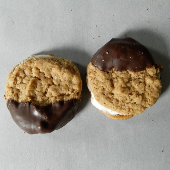 Peanut Butter S’mores Cookies