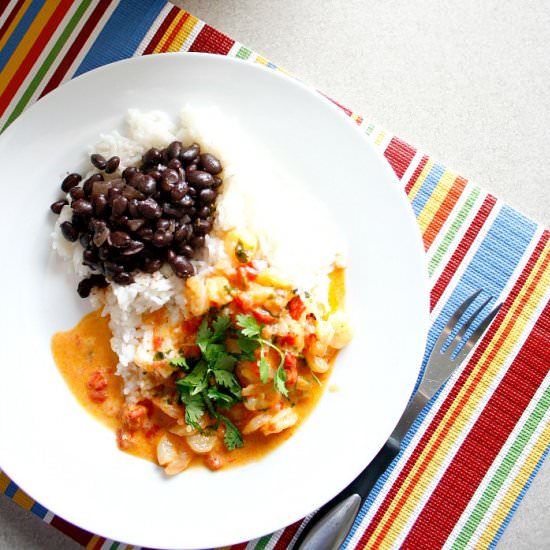 Brazilian Shrimp Stew