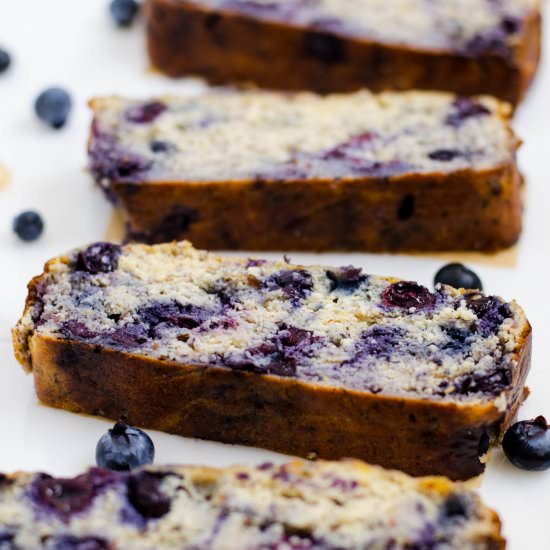 Blueberry Banana Bread – Gluten Free