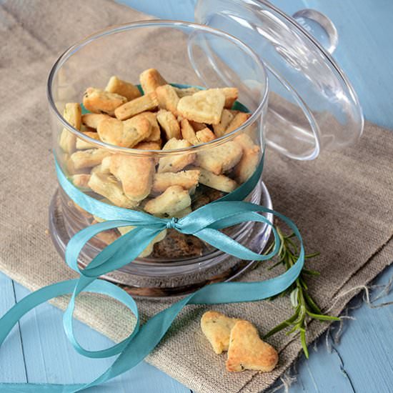 Rosemary and Parmesan Snacks