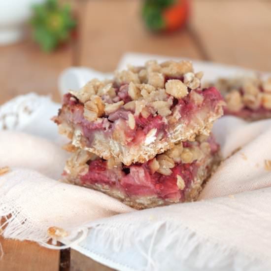 Strawberry Rhubarb Bars