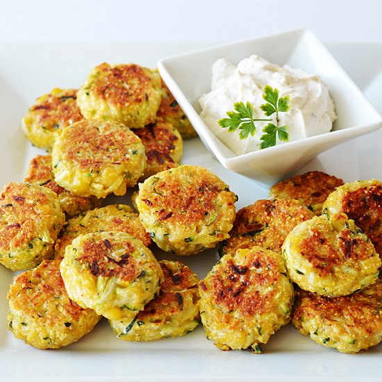 Zucchini Corn Cakes