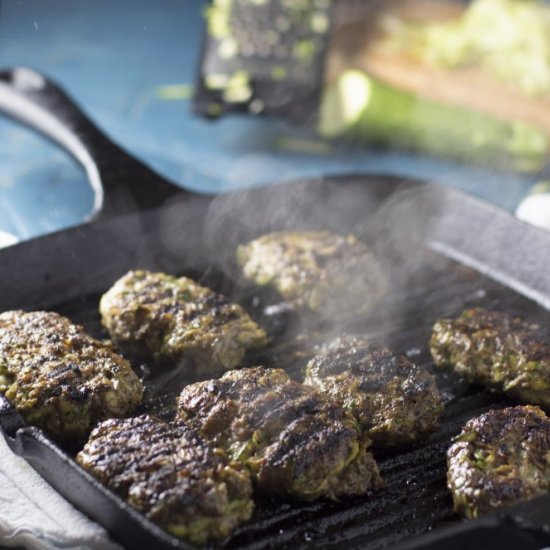 Zucchini Lamb Patties