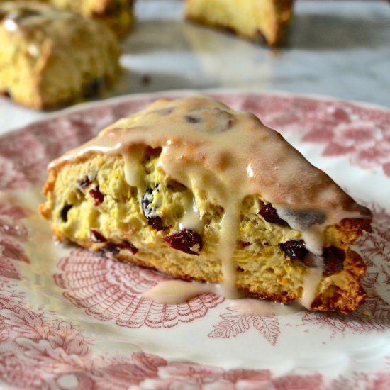 Cranberry Orange Scones