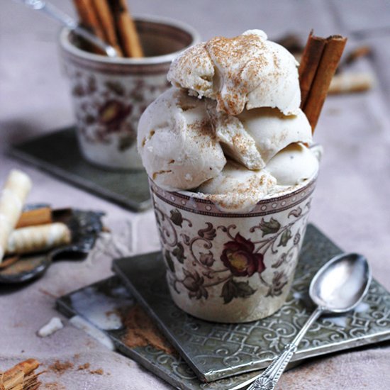 Maltese Cinnamon Ice Cream