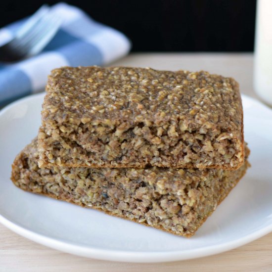 Healthy Oatmeal Squares