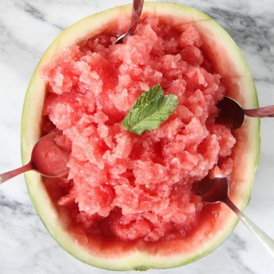 Watermelon Granita