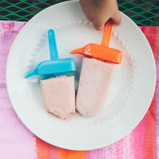 Coconut milk pops