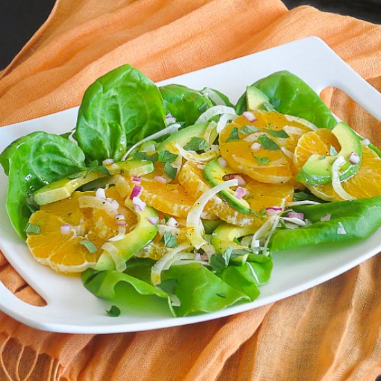 Orange, Avocado & Fennel Salad