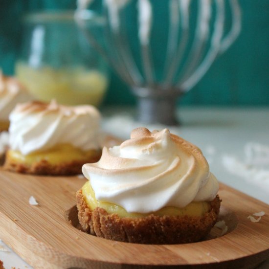 Pineapple Curd Tartlets