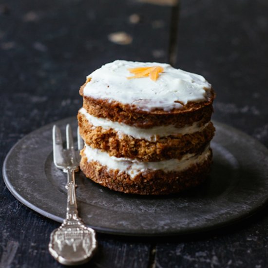 Mini Carrot Layer Cakes