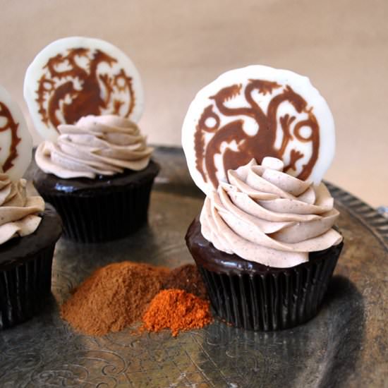 Spicy Chocolate Chili Cupcakes